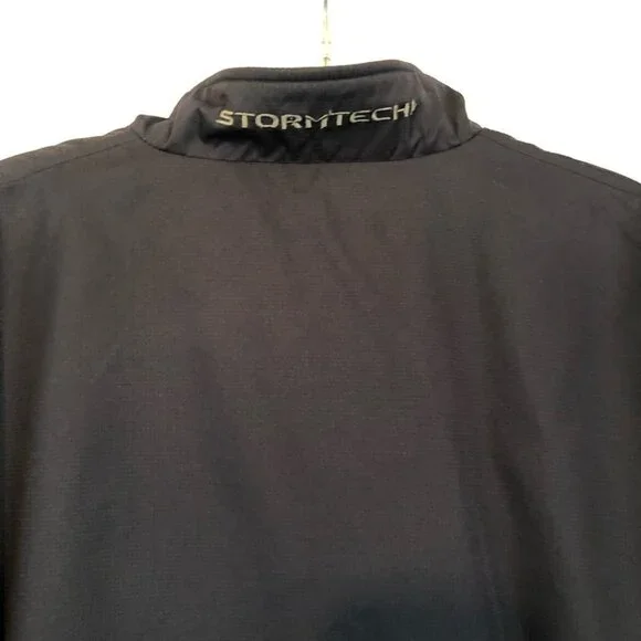 NWT Stormtech Performance Navy 1/4 Zip Windbreaker Jacket Mens  XS - Picture 9 of 16